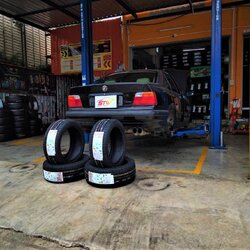 เปลี่ยนยาง BMW E36 KUMHO ECSTA PS31 225/45 ZR17 XL 94W