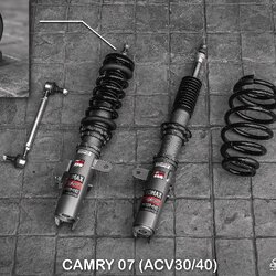 โช้คอัพ Silver’s รุ่น NeoMaxPrime สตรัทปรับเกลียว ใส่ Camry 07