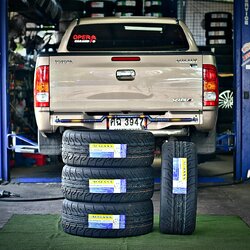 เปลี่ยนยาง TOYOTA VIGO SUMAXX MAX DRIFTING Z1 255/50R18 106V