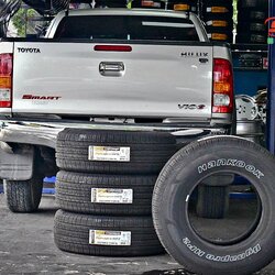 เปลี่ยนยาง TOYOTA PRERUNNER HANKOOK HP2 255/70R15 112H