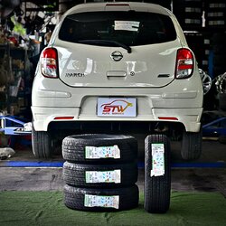 เปลี่ยนยาง NISSAN MARCH GOODRIDE RADIAL RP88 185/60R15 84H