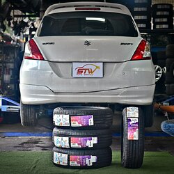 เปลี่นยาง SUZUKI SWIFT APOLLO ALNAC 4G 185/55R16 83H