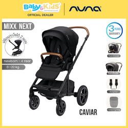 Nuna รถเข็นเด็ก รุ่น Mixx next สี Caviar