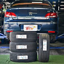 ยาง HANKOOK Ventus Prime3 K125 215/50R17 95W ติดตั้งใส่ PEUGEOT 408