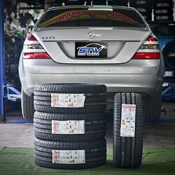 เปลี่ยนยาง Mercedes Benz S-Class S300 KUMHO ECSTA PS71 255/45R18 103Y