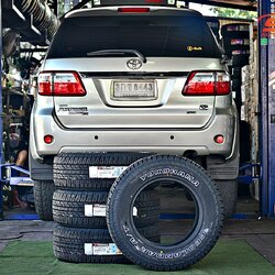 เปลี่ยนยาง TOYOTA FORTUNER ยาง YOKOHAMA GEOLANDAR AT G015 265/65R17 110T