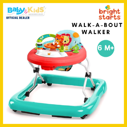 Bright Starts รถหัดเดินเด็ก สีแดง