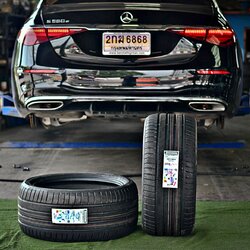 ยาง BRIDGESTONE TURANZA T005 MO-S B-SILENT 285/35R20 104Y ติดตั้งใส่ Mercedes Benz S-Class S580e