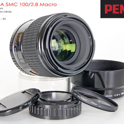 Pentax-D FA SMC 100/2.8 Macro *PK-AF Mount เลนส์มาโครตัวเล็กเบาคมๆ