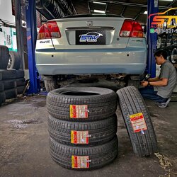 ยางใหม่ DUNLOP SP SPORT LM705 185/65R14 86H