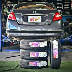 เปลี่ยนยาง NISSAN TEANA APOLLO Aspire 4G 215/55R17 94Y