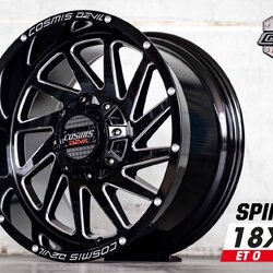 ล้อ COSMIC SPIN150V ขอบ 18" ใส่ได้ทั้ง 6x130/6x139.7 ราคาพิเศษ