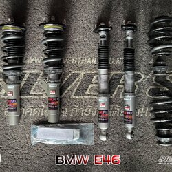 โช้คอัพ Silver’s รุ่น NeoMaxPrime สตรัทปรับเกลียว ใส่ BMW E46
