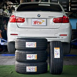 เปลี่ยนยาง BMW Series 3 320d PIRELLI Cinturato P7 Runflat 225/50R17 94W