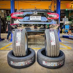 เปลี่ยนยาง HONDA ACCORD G10 YOKOHAMA ADVAN dB V552 235/45R18 94W