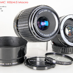 Pentax-M SMC 100/4.0 Macro+2X Converter * PK Mount