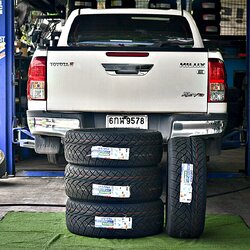 ยาง OTANI BM1000 255/55R18 109V ติดตั้งใส่TOYOTA REVO