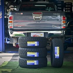 เปลี่ยนยาง TOYOTA VIGO SUMAXX MAX RACING 86S 255/50R18 106V