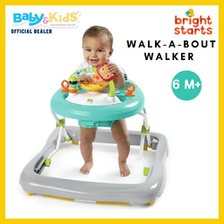 Bright Starts รถหัดเดินเด็ก สีเขียว