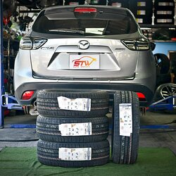 ยาง KUMHO CRUGEN PREMIUM KL33 235/55R19 101H ติดตั้งใส่ MAZDA CX-5