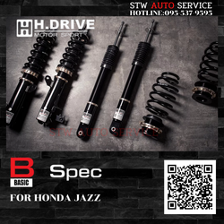โช๊คสตรัทปรับเกลียว H-Drive HONDA JAZZ GD