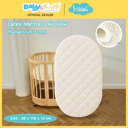 idawin เบาะที่นอนเด็กยางพารา 68 x118 x10 cm.