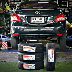 เปลี่ยยาง TOYOTA VIOS MAXXIS MAP5 185/60R15 84H