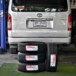 ยาง MAXXIS I-PRO 225/55R18 101W ติดตั้งใส่ TOYOTA COMMUTER