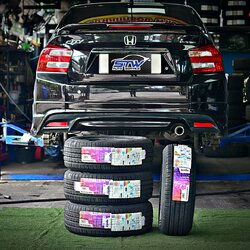 เปลี่ยนยาง HONDA CITY APOLLO ALNAC 4G 195/55R15 85H