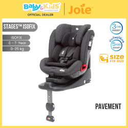 Joie คาร์ซีท Stages isofix สี Pavement