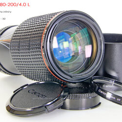 Canon FDn 80-200/4.0 L เลนส์มือหมุนเกรดโปร L รุ่นแรกๆของ Canon