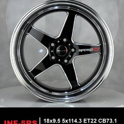 ล้อซิ่ง INFERNO INF-5RS (INF-RS) ขอบ 18" 5รู ราคาพิเศษ