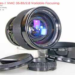 Vivitar Series-1 VMC 35-85/2.8 *FD Mount เลนส์ไวแสงที่หายากมากจากวิวิตา
