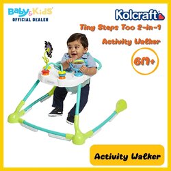 Kolcraft - รถหัดเดิน Tiny Steps Too - 2-in-1 Infant & Baby Activity Walker