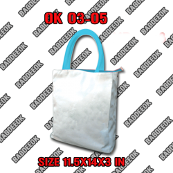 OK03-05 กระเป๋าผ้าเเคนวาส