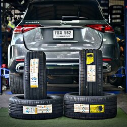 เปลี่ยนยาง Mercedes Benz GLE300d PIRELLI P ZERO PZ4 F:275/45R21 R:315/40R21