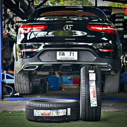 เปลี่ยนยาง Mercedes Benz GLC250d MICHELIN LATITUDE SPORT 3 255/45R20 105Y