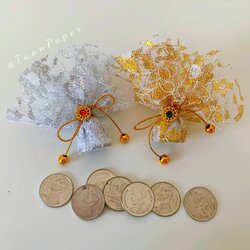 ชุดห่อเหรียญถุงเงิน-ถุงทอง