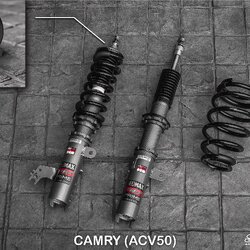 โช้คอัพ Silver’s รุ่น NeoMaxPrime สตรัทปรับเกลียว ใส่ Camry ACV50