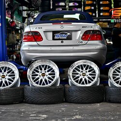 ล้อแม็กซ์ BBS JH-1230 ขอบ18นิ้ว+ติดตั้งใส่ CLK200