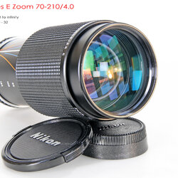 Nikon Series-E 70-210/4.0 *Nikon Ai-S Mount เลนส์มือหมุนคมๆละลายฉากหลังสวย