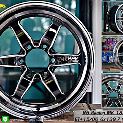 ล้อซิ่ง N5-Racing งาน MK ขอบ18นิ้ว สำหรับรถกระบะ6รู ราคาพิเศษ