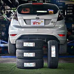 เปลี่ยนยาง FORD FIESTA HANKOOK VENTUS V12 evo 205/45R17 88W