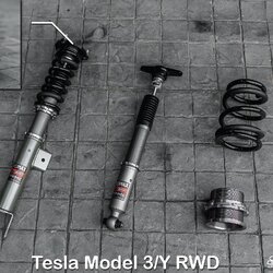 โช้คอัพ Silver’s รุ่น NeoMaxPrime สตรัทปรับเกลียว ใส่ Tesla