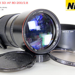 Tokina AT-X SD AF 80-200/2.8 *Nikon AF-D Mount เลนส์ซูมระดับโปรเอฟกว้างละลายหลังสวย