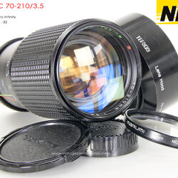 Tokina RMC 70-210/3.5 *Nikon Ai-S Mount เลนส์ไวแสงคมๆโบเก้สวย