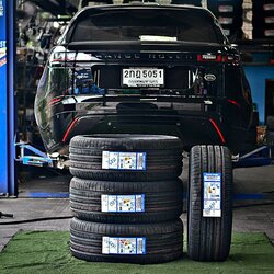 ยาง TOYO PROXES SPORT SUV 265/45R21 104Y ติดตั้งใส่ LAND ROVER