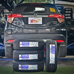 เปลี่ยนยาง HONDA HRV BRIDGESTONE Turanza T005A 215/55R17 94W
