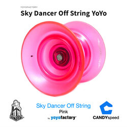 yoyo โยโย่ yoyofactory Sky Dancer Off string yoyo 4A | by CANDYspeed