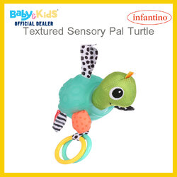 infantino โมบายห้อยรถเข็น เต่า Textured Sensory Pal Turtle